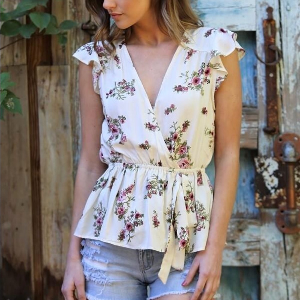 The Windsor Wrap Top